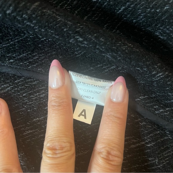 Eileen Fisher Sweater Shawl Open Front Cardigan Wool Blend Gray Size XL - Picture 8 of 9